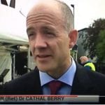 Cathal Berry Kildare South Election Candidate. RTE New Respect and Loyalty Parade Galway. Defence Forces Pay