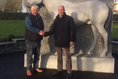 The National Stud Welcomes Cathal Berry.