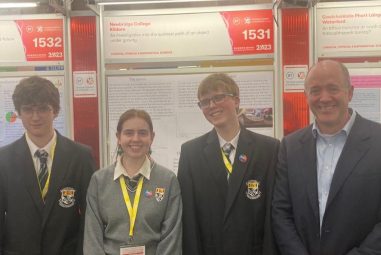 Well done to Kildare South students in the BT Young Scientist & Technology Exhibition!