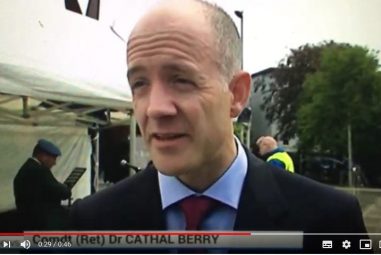 Cathal Berry gives Keynote Address at Respect & Loyalty Parade in Galway