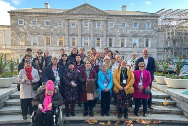 Portarlington Women’s Shed visit Leinster House