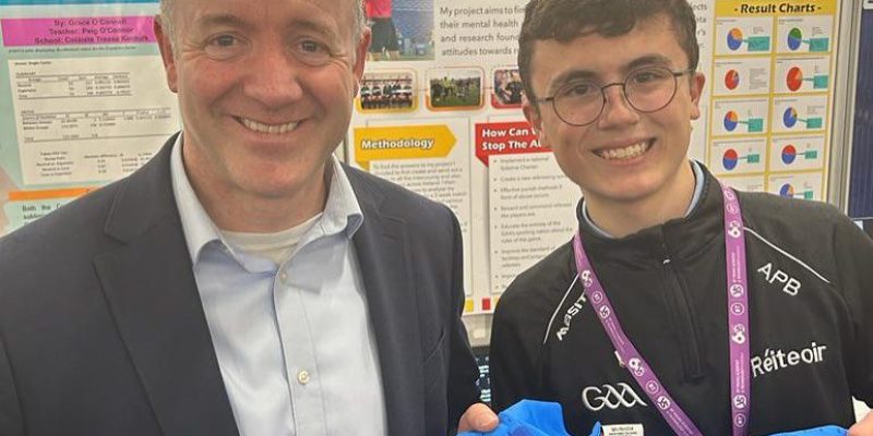 Kildare students participate in BT Young Scientist